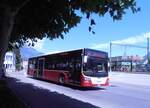 (277'942) - PostAuto Bern - BE 403'166/PID 12'336 - MAN (ex Dr. Richard, A-Wien Nr. 1411) am 18. Juli 2025 beim Bahnhof Sarnen