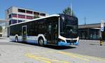 (278'646) - RTB Altsttten - Nr. 65/SG 297'514 - MAN (ex BOTG Amriswil Nr. 418) am 8. August 2025 beim Bahnhof Buchs