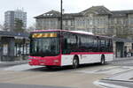 (284'513) - TRAVYS Yverdon - Nr. 225/VD 599 - MAN am 31. Januar 2026 beim Bahnhof Yverdon