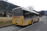 (284'633) - Gaudenz, Andeer - GR 190'181/PID 4804 - Scania/Hess (ex GR 1866; ex GR 163'715: ex Stutz, Jonen; ex PostAuto Bern; ex AVG Meiringen Nr. 67; ex AVG Meiringen Nr. 76; ex Steiner, Messen) am 6. Februar 2026 in Andeer, Parkplatz