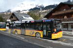 (285'156) - PostAuto Bern - BE 836'434/PID 10'340 - Solaris (ex Nr. 581) am 1. M�rz 2026 beim Bahnhof Les Diablerets