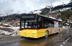 (285'160) - PostAuto Bern - BE 836'434/PID 10'340 - Solaris (ex Nr. 581) am 1. M�rz 2026 in Les Diablerets, Kongresszentrum Claude Nicollier