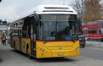 (282'016) - PostAuto Wallis - VS 471'470/PID 10'878 - Volvo (ex Nr. 80) am 1. November 2025 beim Bahnhof Ins