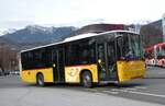 (283'478) - PostAuto Wallis - Nr. 33/VS 471'080/PID 10'789 - Volvo (ex TRD, Savi�se) am 23. Dezember 2025 beim Bahnhof Sion