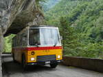 (277'469) - Lambach, Gommiswald - NW 24'301 - FBW/Eggli (ex Tanner+Lambach, Reigoldswil; ex Lambach, Rieden; ex Meier, Grt; ex AV Grindelwald Nr. 13; ex P 24'182) am 1. Juli 2025 auf der alten Grimselstrasse