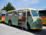 (266'494) - AAGS Schwyz - Nr. 1/SZ 5171 - Saurer/Geser (ex Nr. 9; ex Nr. 17; ex Nr. 9; ex Nr. 1) am 31. August 2024 in Oberkirch, CAMPUS Sursee