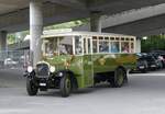 (266'995) - SVB Bern (Bernmobil historique) - Nr. 5/BE 29'005 - Saurer am 14. September 2024 beim Bahnhof Bern Europaplatz