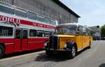 (286'661) - Wegm�ller, Attikon - ZH 9967 - Saurer/Hess (ex 24'531; ex P 1375) am 2. Mai 2026 in Attikon, Wegm�ller
