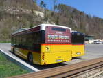 (216'008) - PostAuto Bern - BE 193'594 - Lanz+Marti/Hess Personenanhnger (ex Klopfstein, Laupen) am 11.