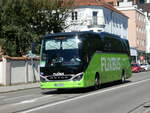 (254'793) - Aus Tschechien: Alva-Tour, Praha - 9AY 1872 - Setra am 4. September 2023 beim Bahnhof Memmingen