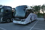 (287'826) - Ryssbybygdens Buss, Ryssby - UXG 15L - Setra am 8. Juni 2026 in Stockholm, Hotel Scandic