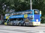 (264'703) - Stadtrundfahrt, Leipzig - L-SF 8012 - Ayats am 11. Juli 2024 beim Hauptbahnhof Leipzig