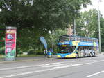 (264'769) - Stadtrundfahrt, Leipzig - L-SF 8015 - Ayats am 12. Juli 2024 beim Hauptbahnhof Leipzig