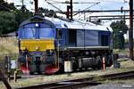 DSB T66K714 war abgestellt beim bahnhof padborg,08.07.17