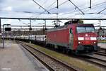 EG 3102/103 102-7 zog einen ganzzug durch fredericia,24.04.17