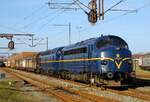 br-litra-my/805313/die-seit-kurzem-blau-lackierten-viking-rail Die seit kurzem blau lackierten Viking-Rail (ex CFLCD) MY 1146 + 1831 haben den Zementzug aus Taulov nach Pattburg/Padborg gebracht, 03.03.2023 