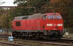 DBCSC MZ 1457 kam �berraschend aus der Abstellung angedieselt und �bernahm dann einen Autotransportzug Richung Norden. Pattburg/DK 23.10.2026