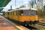 725/726 004 (GMTZ 004) als Messfahrt in Stade auf dem Weg nach Cuxhaven am 30.03.2015