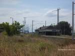 Bahnhof Altefhr mit Blick auf die Rgenbrcke am 7.8.13