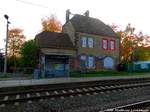 Bahnhof Leipzig-Thekla am 31.10.16