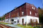 Bahnhof Zwotental am 30.3.24