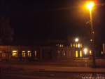 Bahnhof Halberstadt am Morgen des 3.10.14