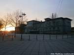 Bahnhof Naumburg (Saale) Hbf am abend des 24.2.15