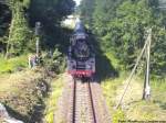 01 0509 als Schlusslicht unterwegs nach Bergen auf Rgen am 14.6.14