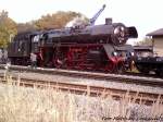 03 1010 abgestellt im Bahnhof Putbus am 27.10.12