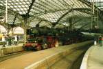 Scanbild von 18 316 in Kln Hbf am 22 Juli 1998.