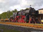 52 8079 abgestellt im Bahnhof Putbus am 16.6.14