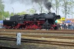 Ex-DR 52 8079 während der Dampflokparade in Wolsztyn am 30 April 2016.