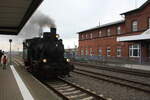 89 995 der VBV beim Rangieren im Bahnhof Oebisfelde am 6.11.21