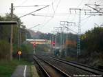 182 506 mit dem Messzug in Leipzig-Thekla am 31.10.16