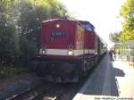 112 565-7 im Bahnhof Lauterbach Mole am 15.6.14