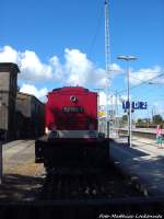 112 565-7 (202 565-8) im Bahnhof Bergen auf Rgen am 15.6.14