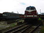 118 578 im Eisenbahnmuseum Weimar am 4.8.18