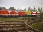 U-Boot-Parade beim Eisenbahnfest in Weimar 13.10.2012