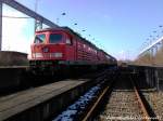 232 378-0 (BW Halle / ex BW Rostock Seehafen)in Mukran am 4.3.13