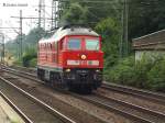 232 209-7 fuhr am 31.07.13 solo durch hh-harburg