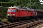 232 703-9 zog einen gemischten güterzug durch hh-harburg,datum 29.07.14