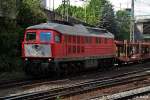 232 901-9 zog einen gemischten güterzug durch hh-harburg,datum 01.08.14