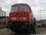 232 229 auf dem LEG Gelnde in Delitzsch am 29.6.15