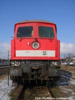 232 561 abgestellt in Delitzsch am 18.1.16