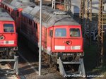 Z-Gestellte 232 691-6 in Halle (Saale) am 6.4.16