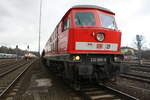 232 609 im Bahnhof Marktredwitz am 22.3.21