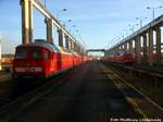 233 562 und 233 281 abgestellt in Mukran am 28.12.16