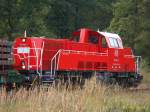 261 096-2 schob einen gterzug richtung koops beim bhf glinde am 14.08.13