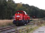 261 029-3 rangierte am 27.09.13 beim bhf glnde