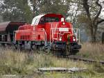 261 038-4 schob einen gterzug vom bhf glinde nach koops am 17.10.13